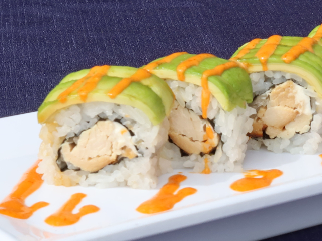 Cream Cheese Teriyaki Chicken Roll
