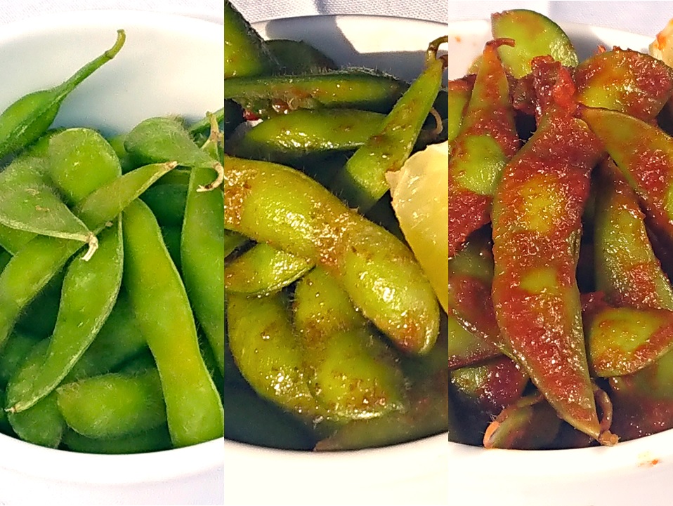 Edamame 3 dish